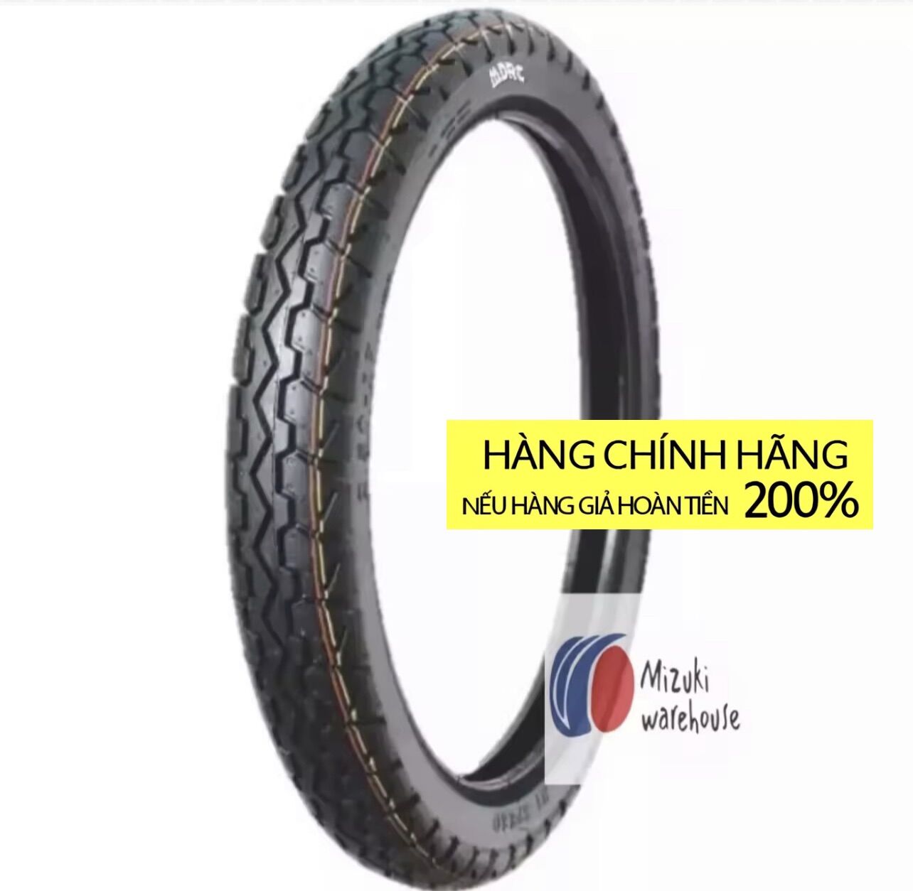 Vỏ hiệu drc sài ruột cho xe số thông dụng các cỡ 2.25-17, 2.50-17, 2.75-17