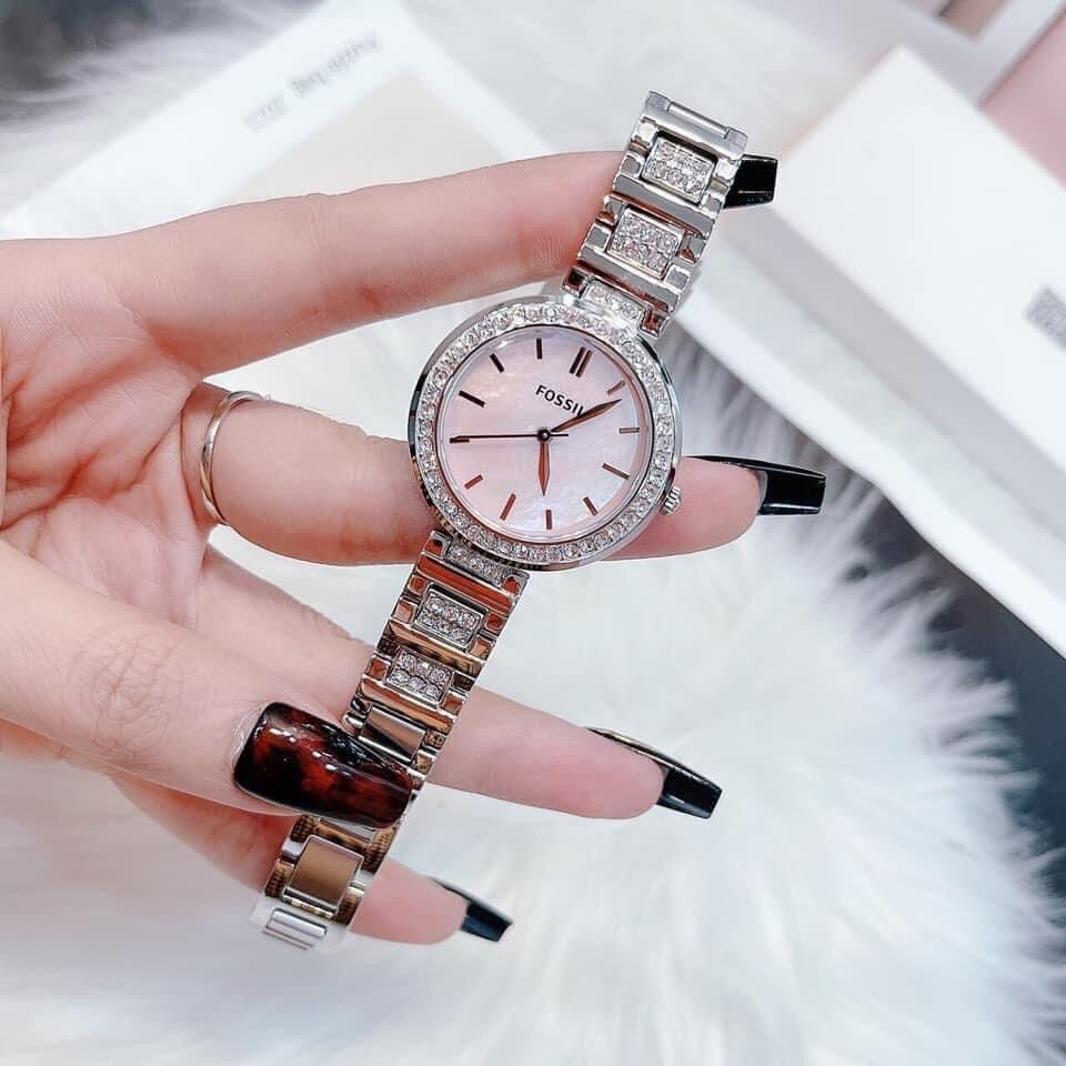 Fossil Women's Watch with Metal Strap, Size 34mm