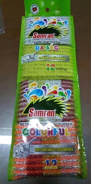 Combo 12 miếng rửa chén chống trầy xước