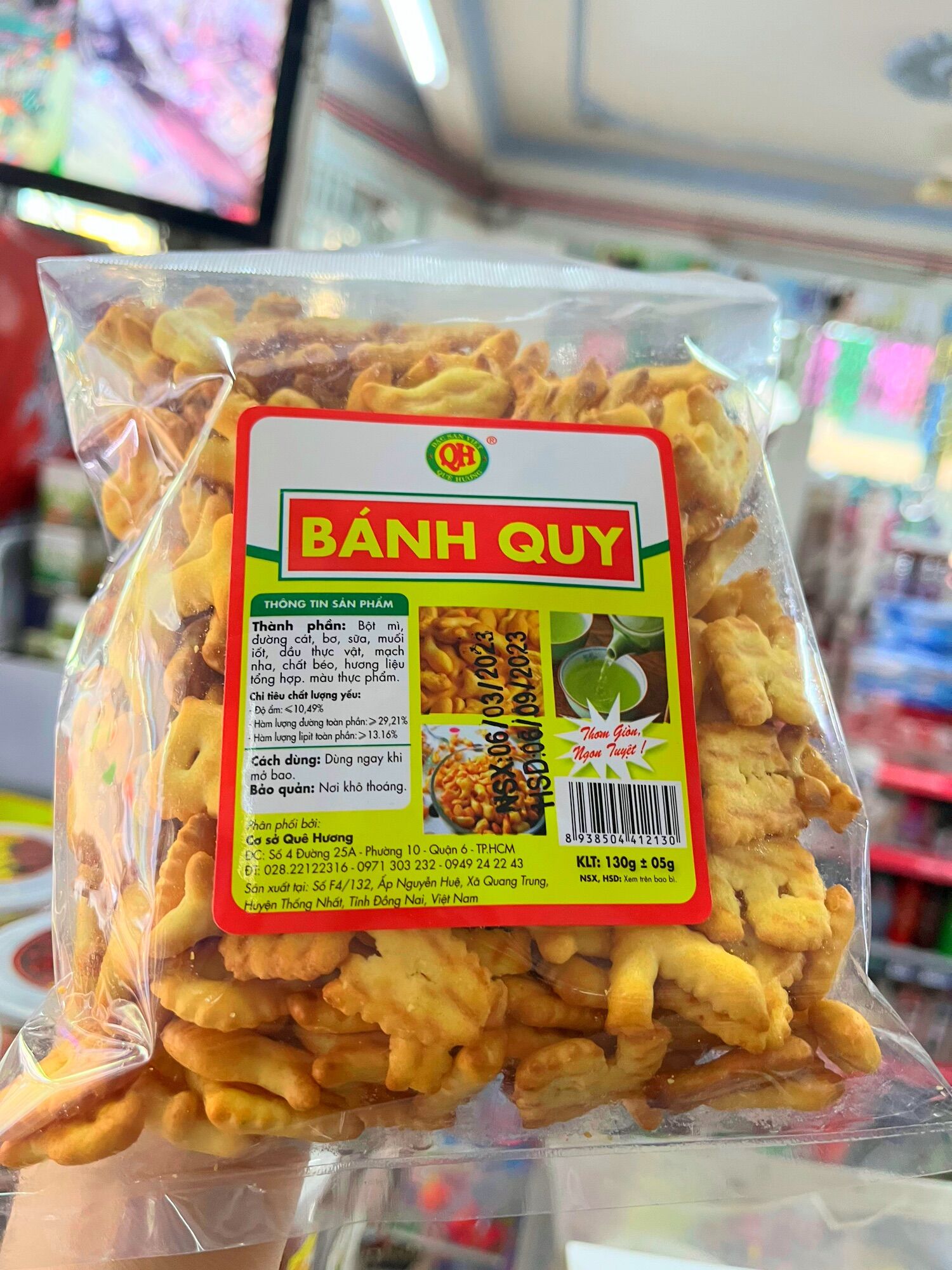 Bánh quy hình thú - bánh quy mặn ngọt - 130gram
