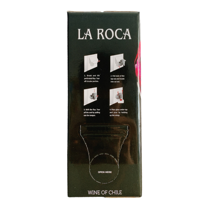 Vang Bịch Chile La Roca Đỏ 3L 5L Nhập Khẩu - Vang Đỏ