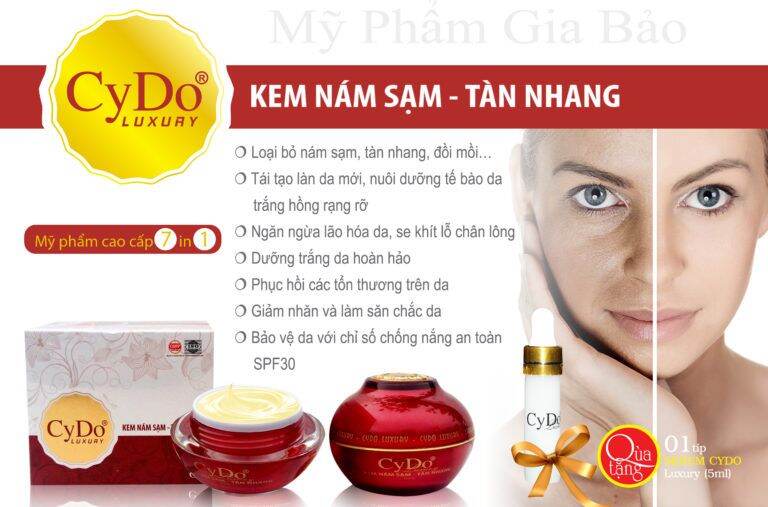 KEM NÁM SẠM TÀN NHANG CYDO 30g