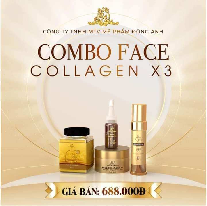 kem face Collagen X3 - serum Collagen X3 - chống nắng Collagen X3