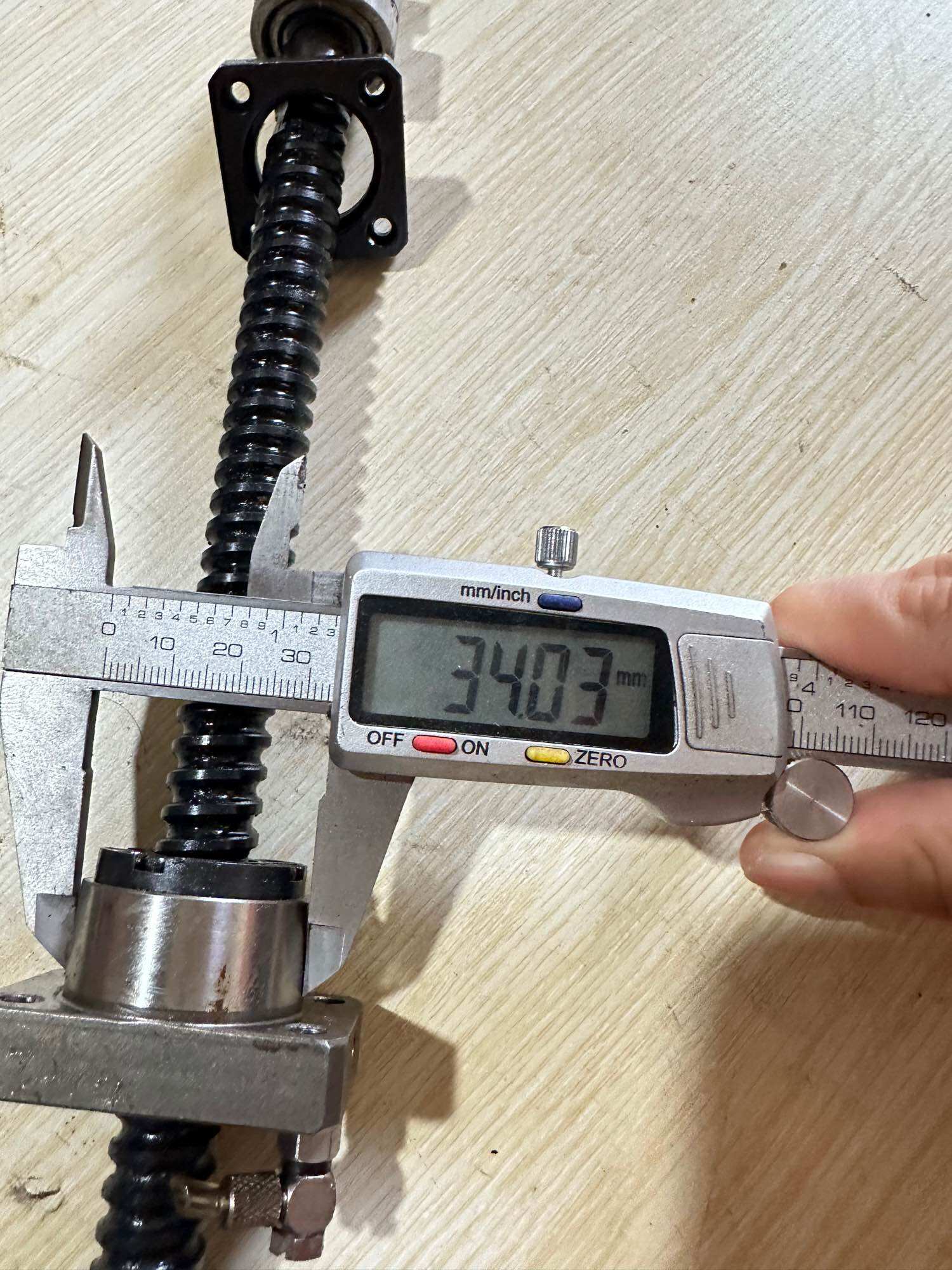 Vitme bi 1505 dài 340mm hàng tháo máy