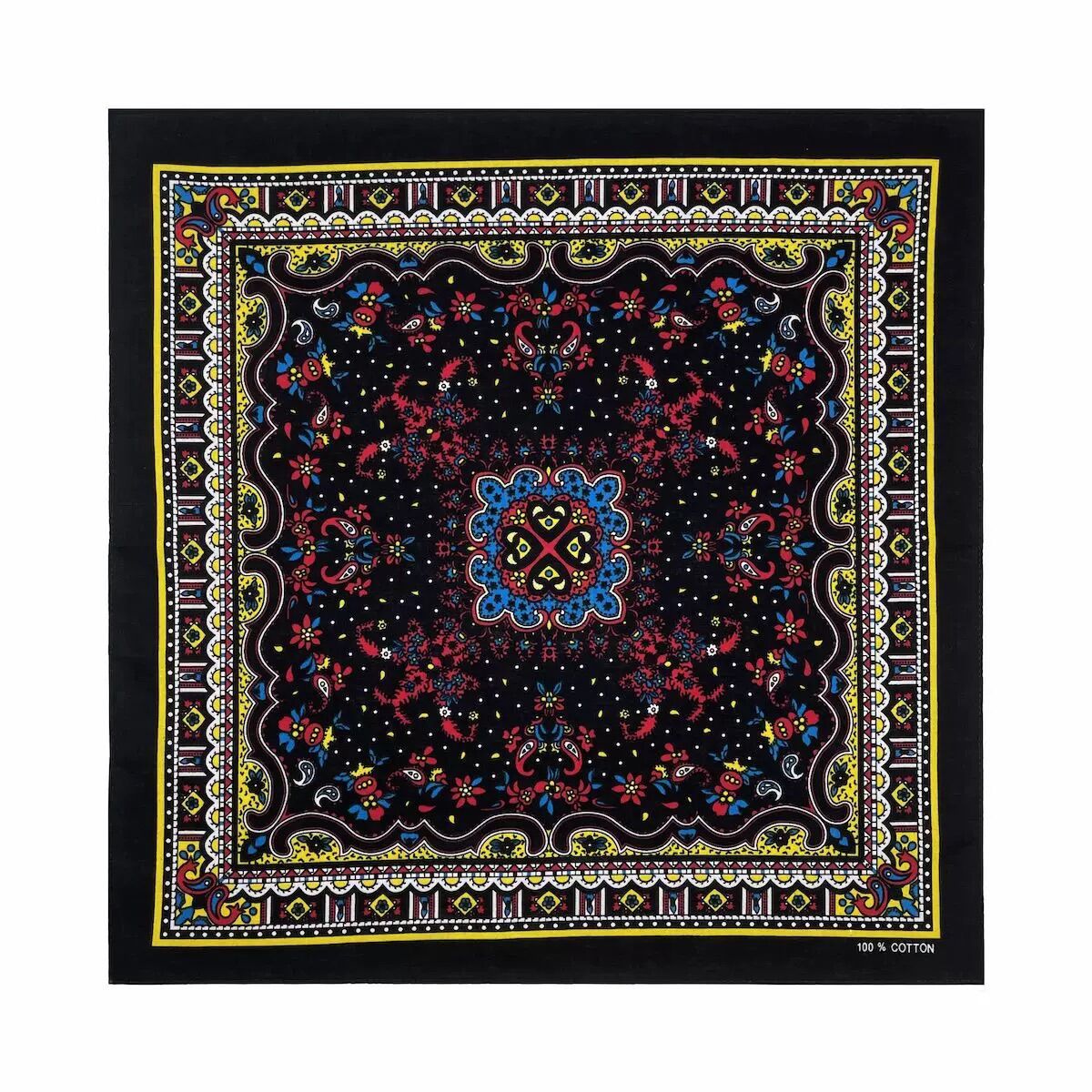 Khăn bandana cotton size 55x55cm đối xứng - Maben