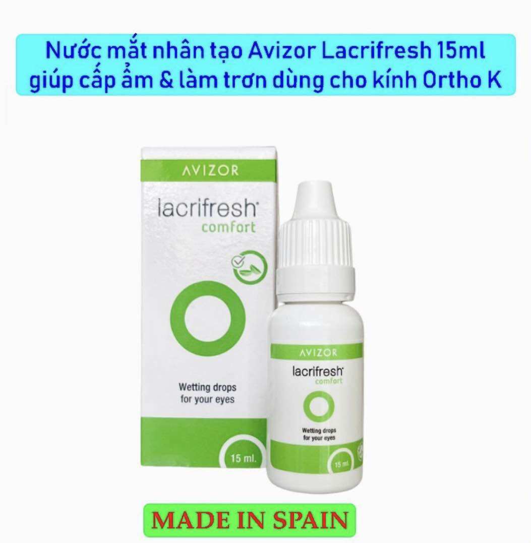 Nước mắt nhân tạo Avizor Lacrifresh comfort 15ml