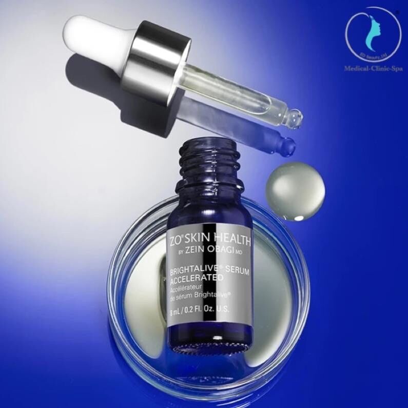 Tinh chất mờ nám trắng sáng da ZO Brightalive Serum Accelerated 8ml - Mướt Cosmetics