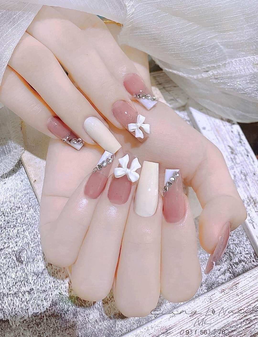 Nailbox sang chảnh, móng tay giả mua 1 tặng 5