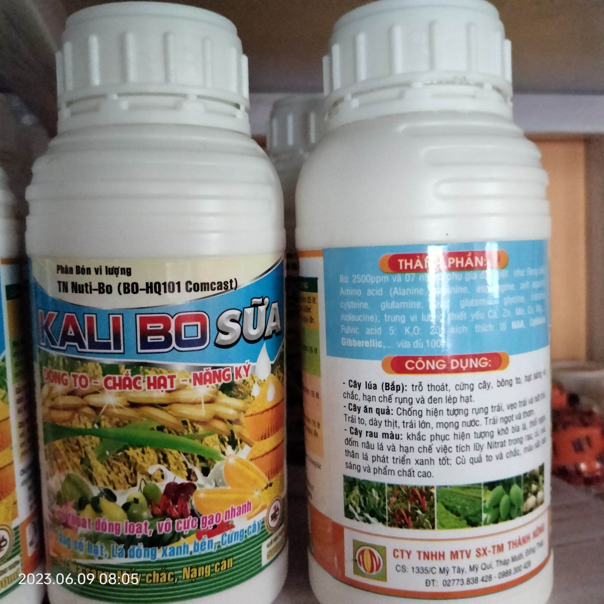 KALI BO SỮA