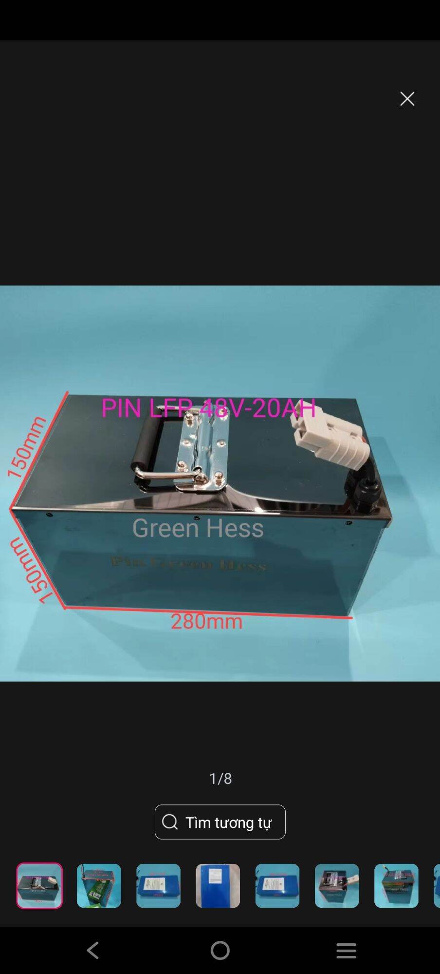 Pin xe Máy điện LFP 48V, 60V, 72V BH 3 năm, tặng sạc