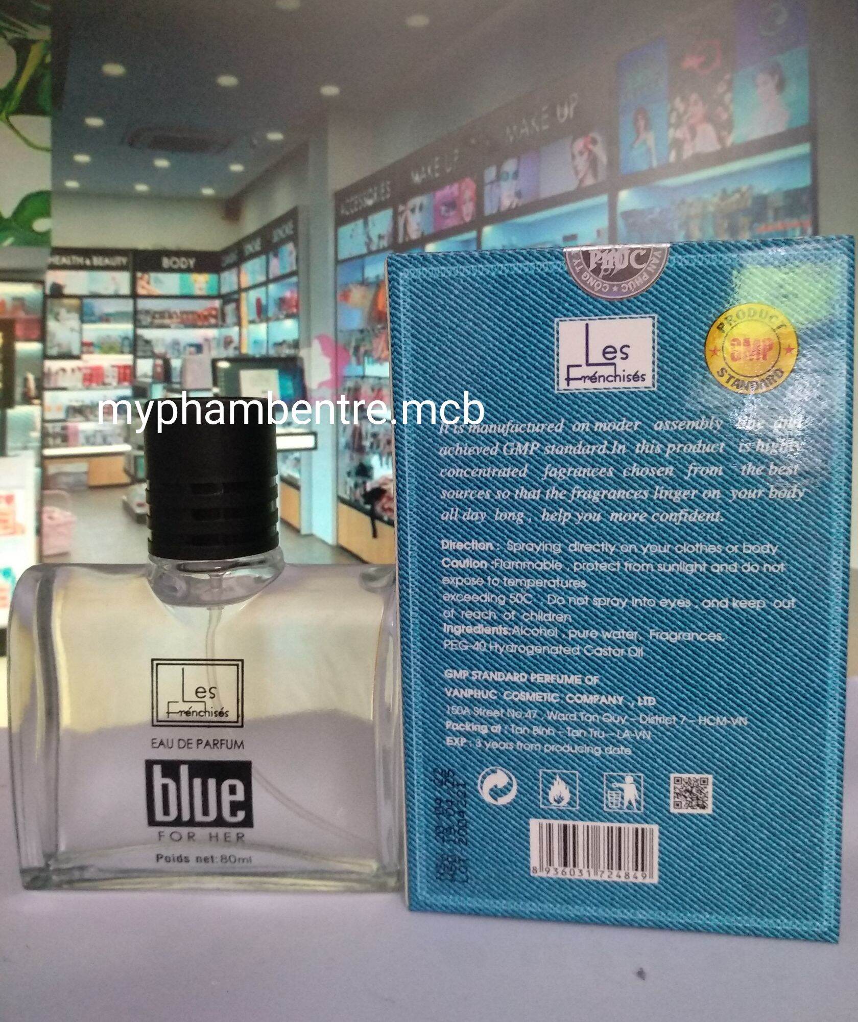 Nước hoa nữ Blue for her 80ml