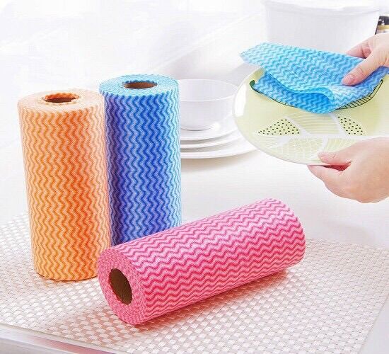 Giấy Lau Bếp Bằng Vải Không Dệt.