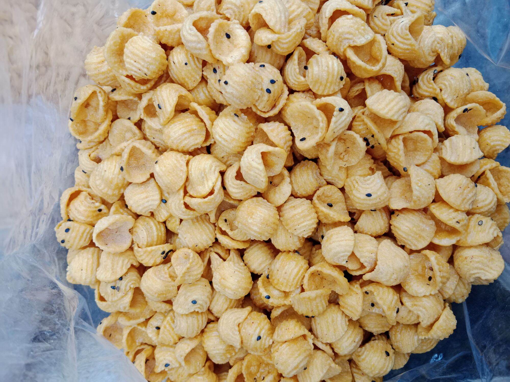 500gr snack ốc vừng, bim bim ốc vừng