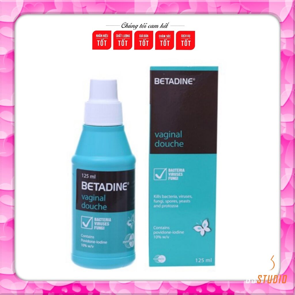 (Nhập khẩu chính hãng 💯) Betadin dung dịch vệ sinh phụ nữ