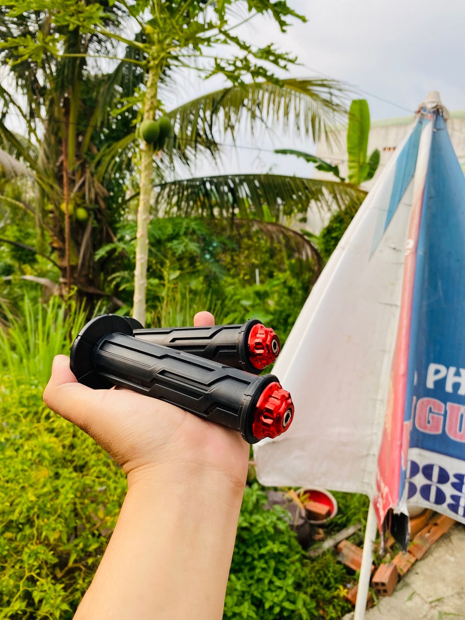 Combo Bao tay + Gù salaya gắn mọi dòng xe