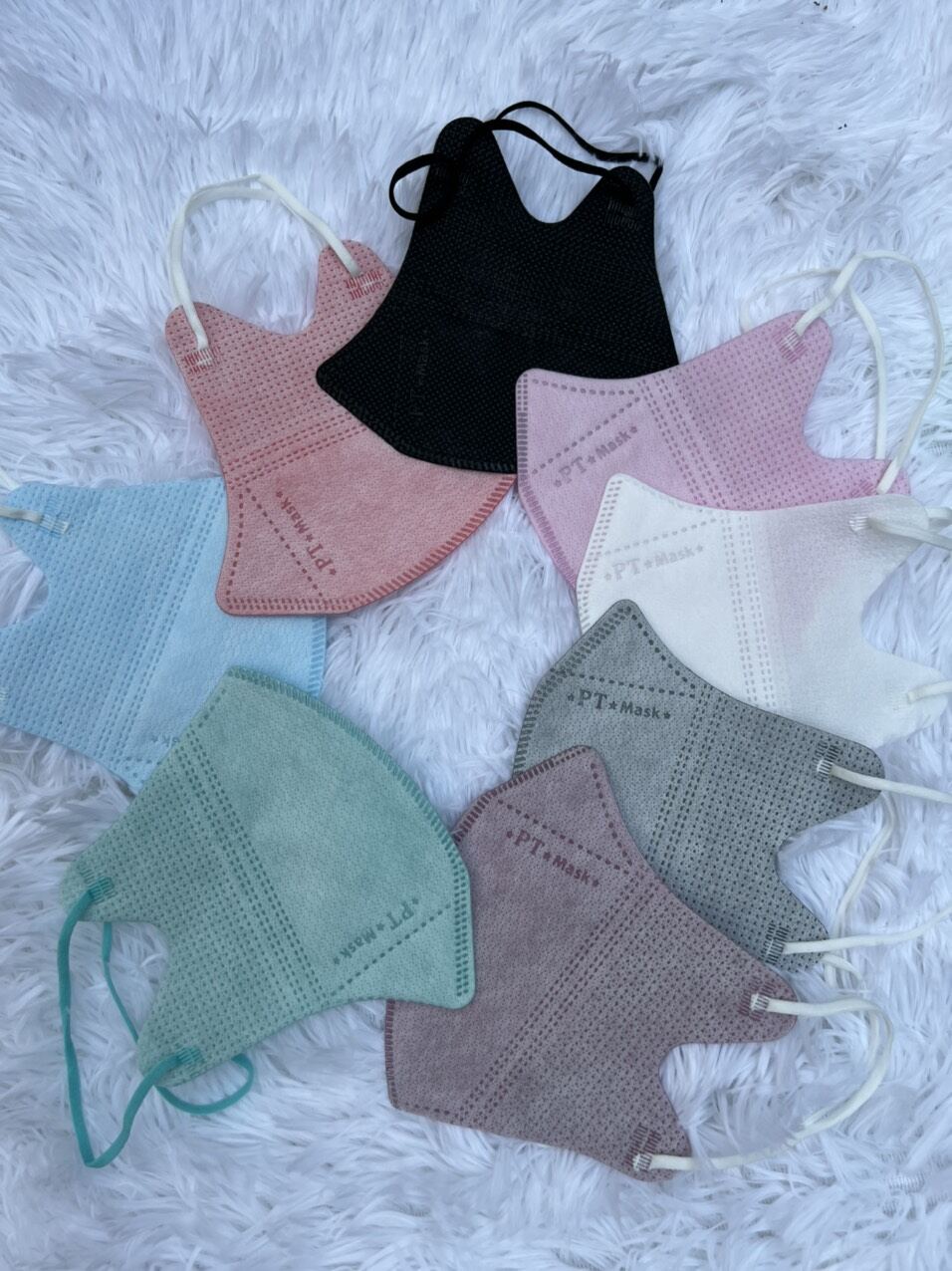 [ Thùng 100 Cái ] Khẩu Trang 5D PT Mask Cao Cấp.