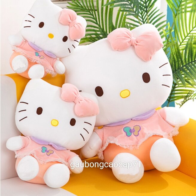 ❌ gấu bông thú nhồi bông mèo Hello Kitty 30cm