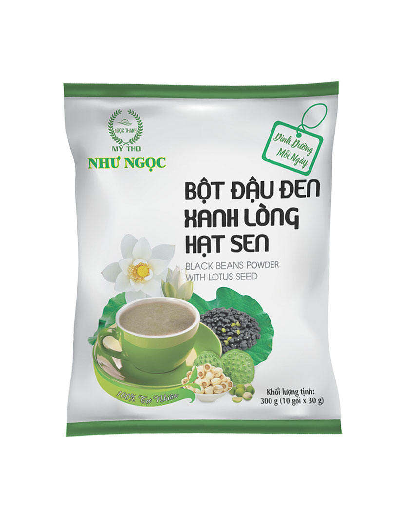 Bột Đậu Đen Xanh Lòng Hạt Sen Như Ngọc 300g