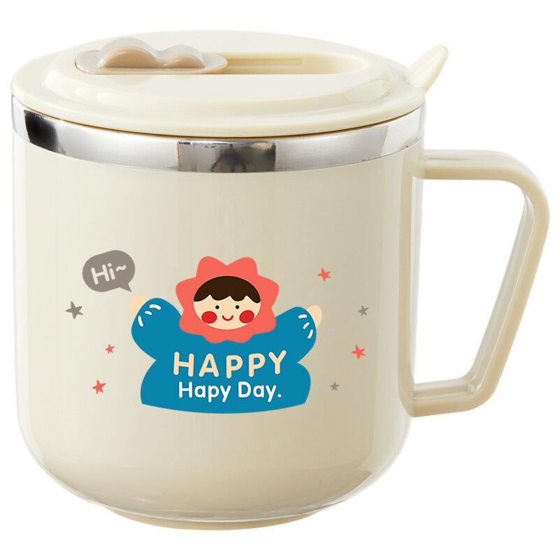 WORTHBUY | Childproofed Scaled Cartoon Drinking Cup Giá 98,000 Đồng*Miễn phí vận chuyển