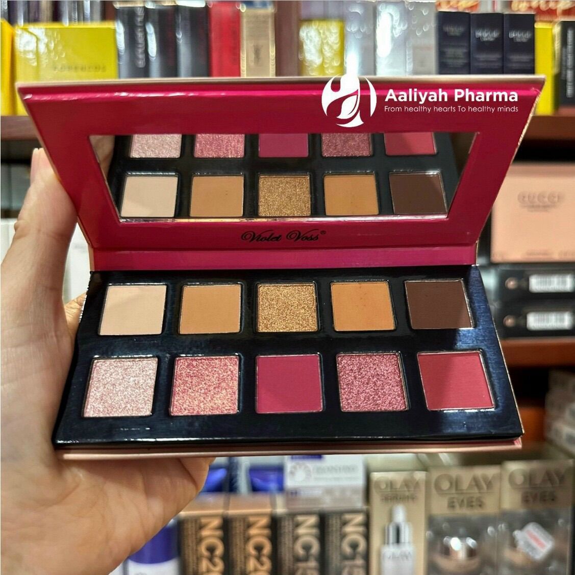 Bảng phấn mắt 10 Ô Violet Voss Berry Burst Fun Sized Eye Shadow Palette . Chuẩn Mỹ