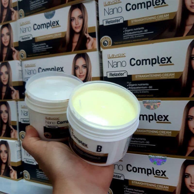 Thuốc Duỗi Tóc Lavox Nano Complex 150ml (duỗi 1 đầu)