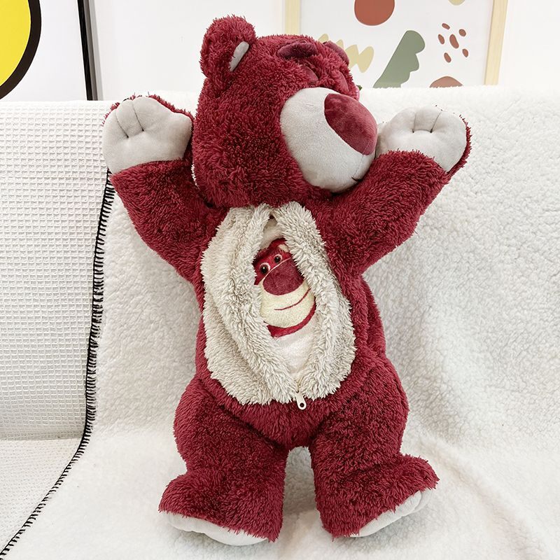 [Chính hãng Disney - Full Tag] Gấu bông Lotso kèm mền đắp dễ thương