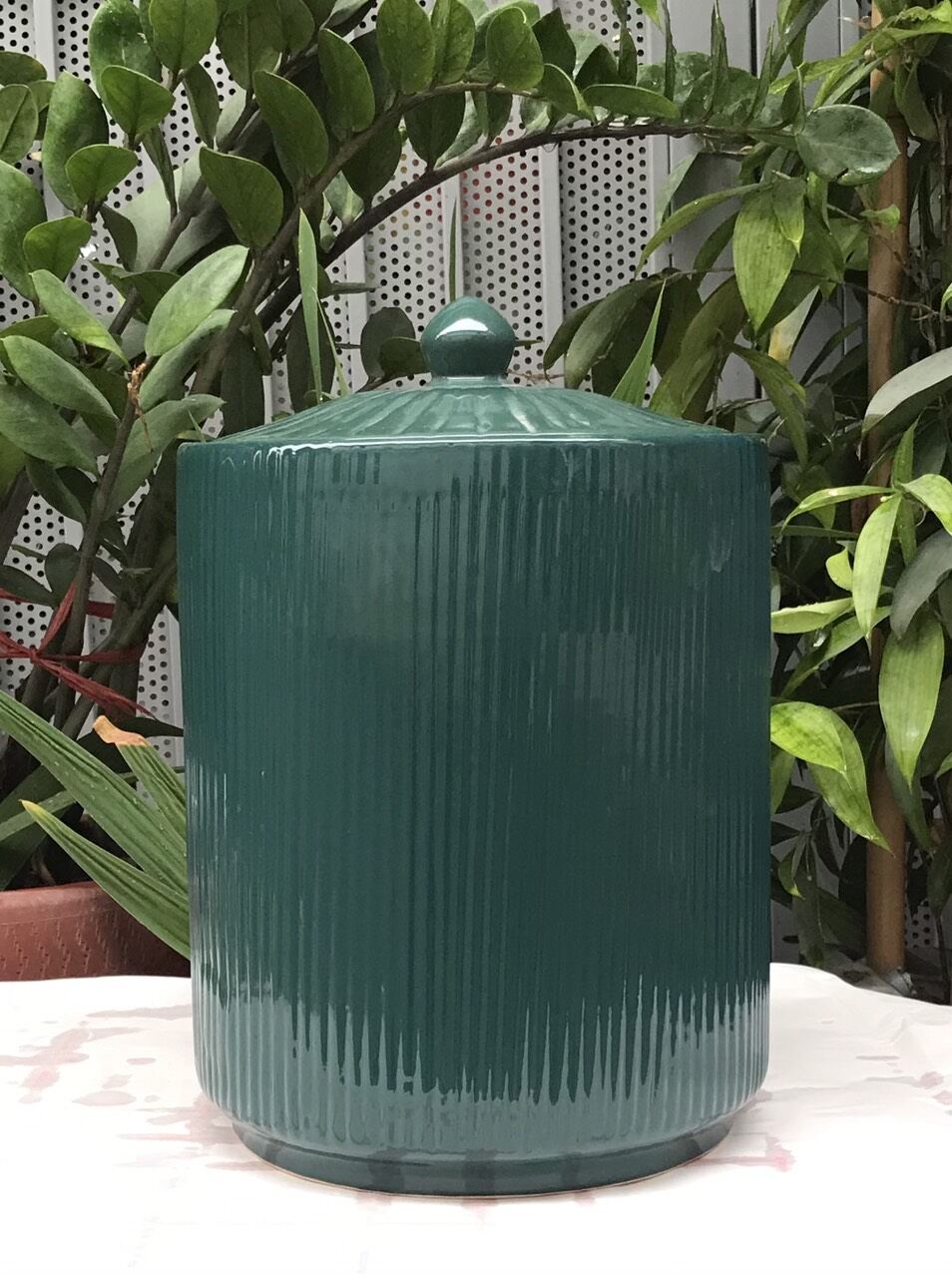Bình nước sứ Bát Tràng (mẫu mới), dung tích 4 lít, 6 lít, 10 lít