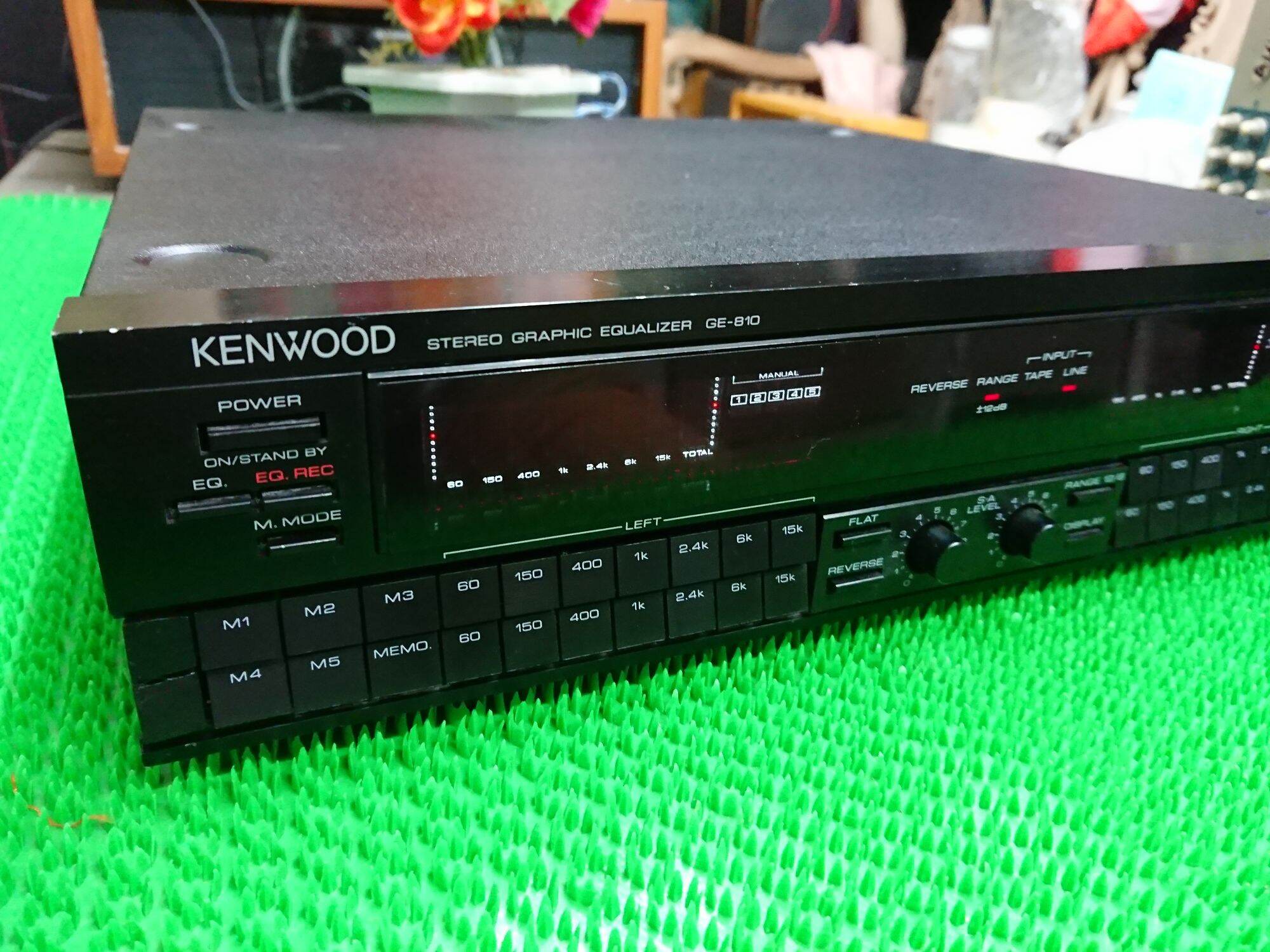 Lọc âm Equaliser Kenwood GE-810 Máy nội địa nhật nguyên bản sử 
