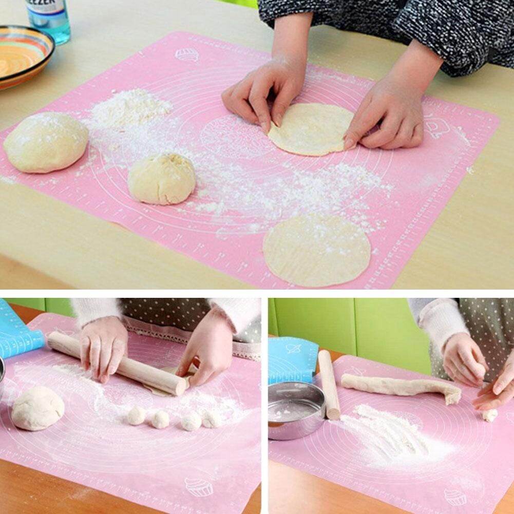Tấm Cán Bột Silicon (Tấm lót nhồi bột) size 30x40cm