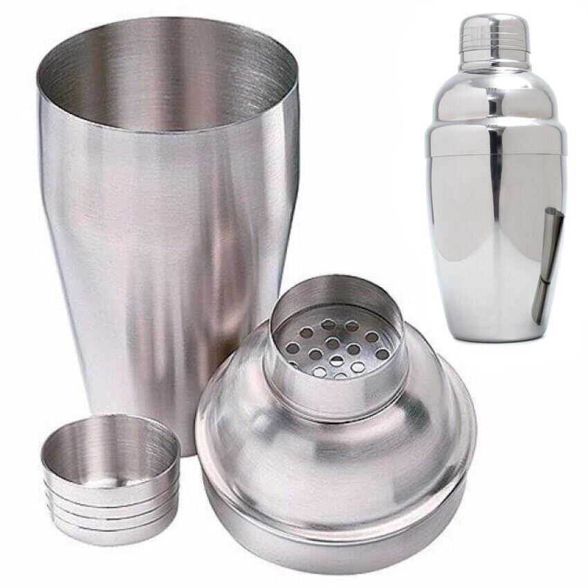 Bình Lắc Cocktail Shaker 530ml Inox Dày Pha Chế Trà Sữa , Cocktail , Cafe