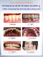 HXQ | Kem Đánh Răng Loại Bỏ Vết Ố VÀ Hơi Thở Thơm Mát