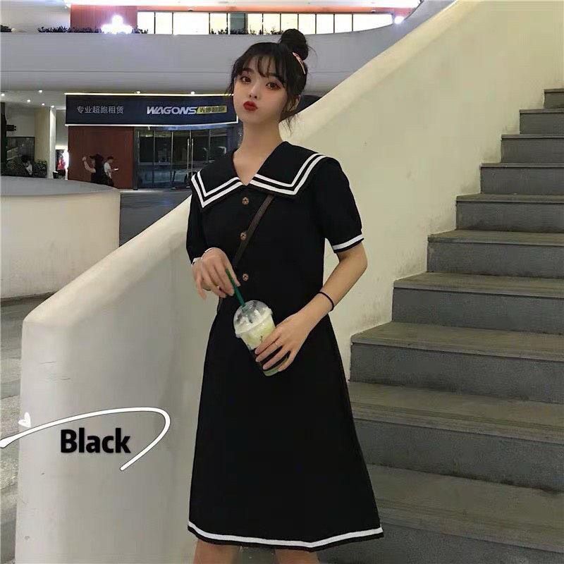 60-85kg bigsize đầm maxi thuỷ thủ giá rẻ
