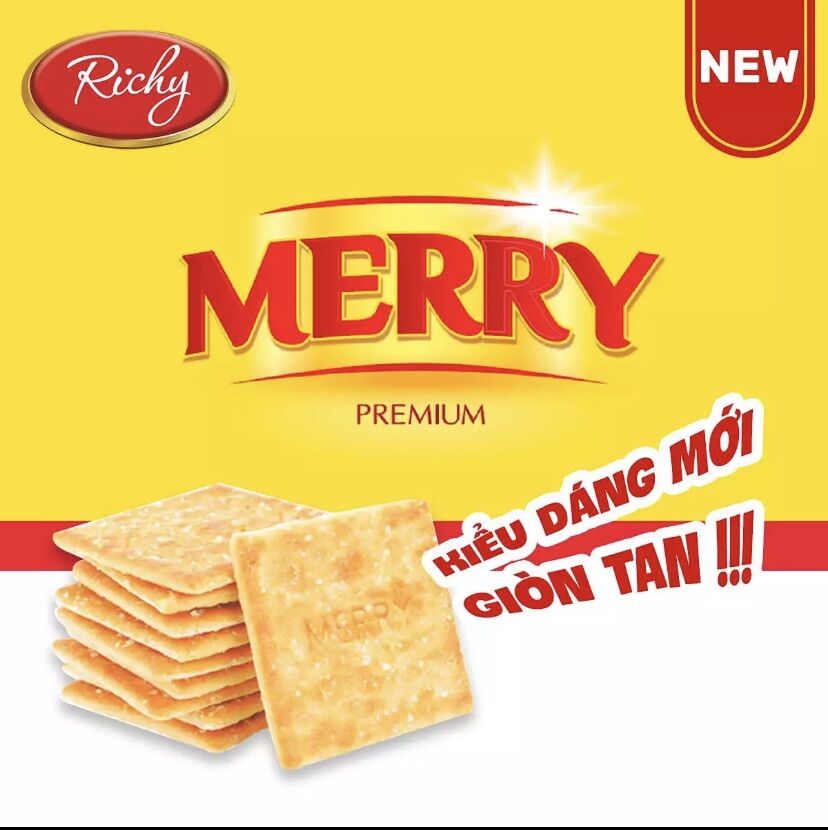HỘP 330G BÁNH MERRY QUY DỪA RICHY