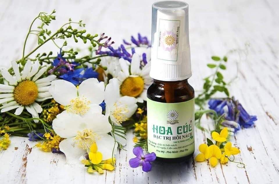 XỊT HÔI NÁCH HOA CÚC