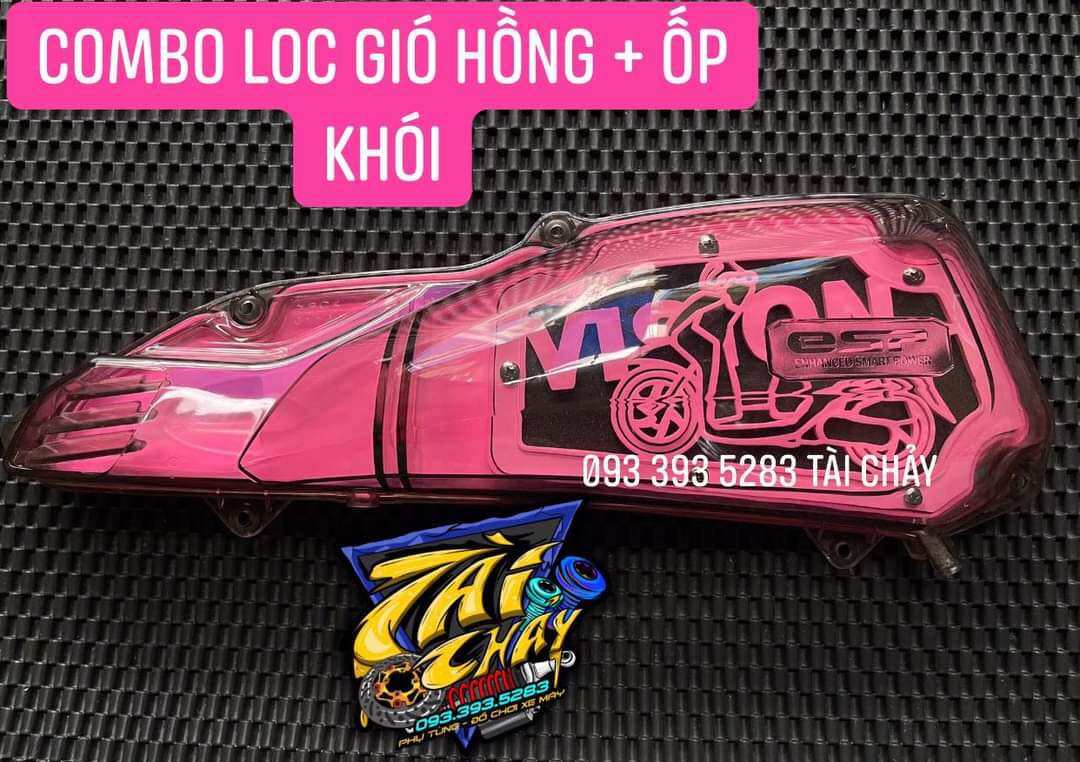 Combo lọc gió + ốp lọc gió vision trong suốt từ đời 2015 - 2020