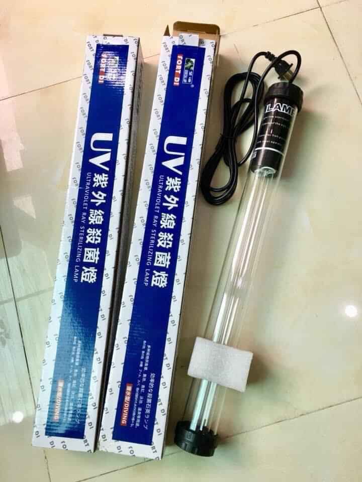 Bóng đèn uv fort di 55w diệt rêu tảo, diệt khuẩn cho hồ cá koi. phụ kiện hồ cá đèn uv 55w, 53cm