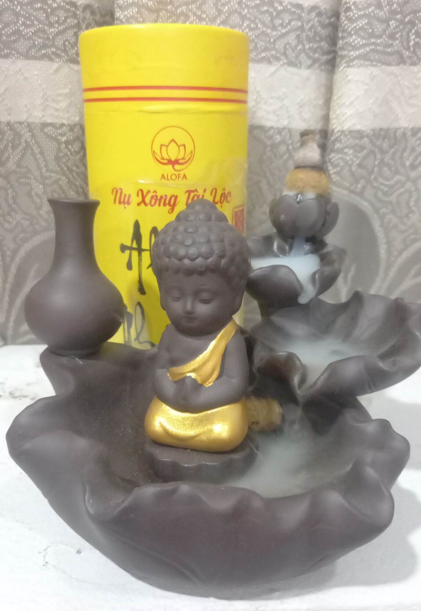 BỘT PHONG THUỶ ALOFA - NỤ ALOFA (MẪU MỚI)