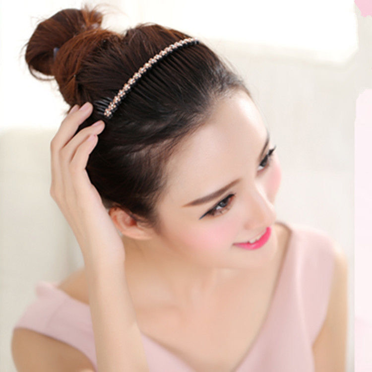 Cài Xước Tóc Hình Hoa Đính Đá, Cài Xược Tóc
