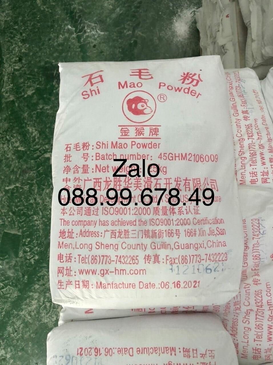 Bột Tan công nghiệp, trộn phấn thoa, tắm trắng, pha sơn, độn Composite, chống ẩm, đúc tượng, làm trắng, shimao