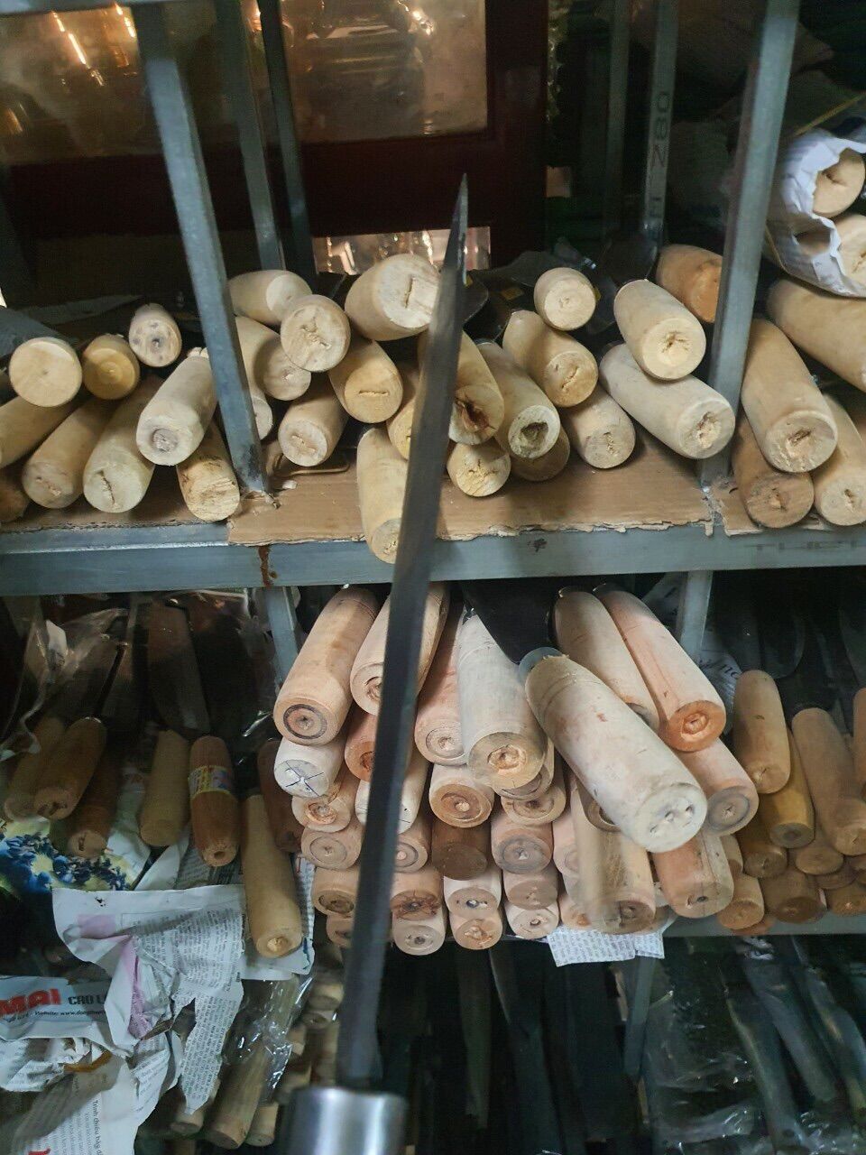 Dao khoai chặt củi ,chặt cây rất OK AK