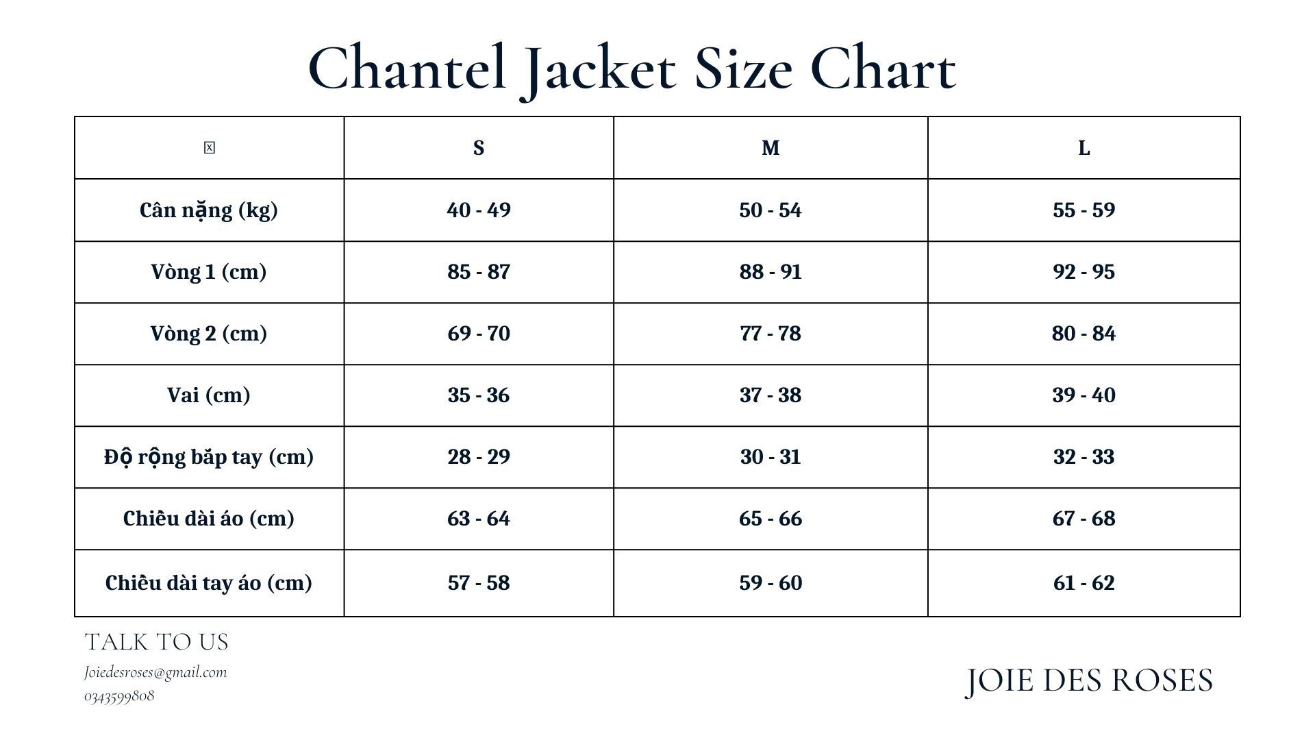 JOIE DES ROSES - Áo khoác dạ Chantel Jacket