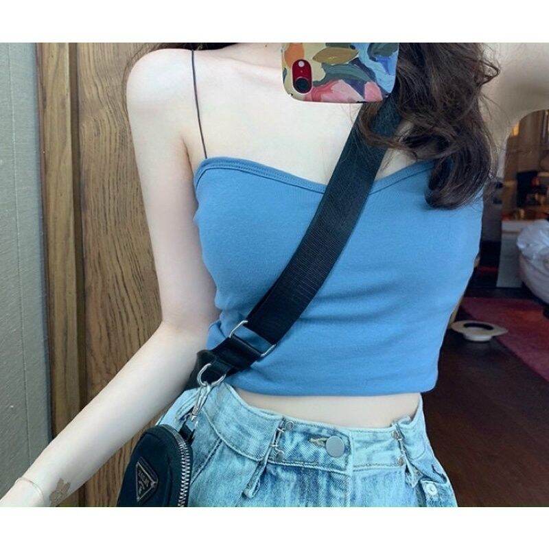 [HCM]áo 2 dây có mút ngực