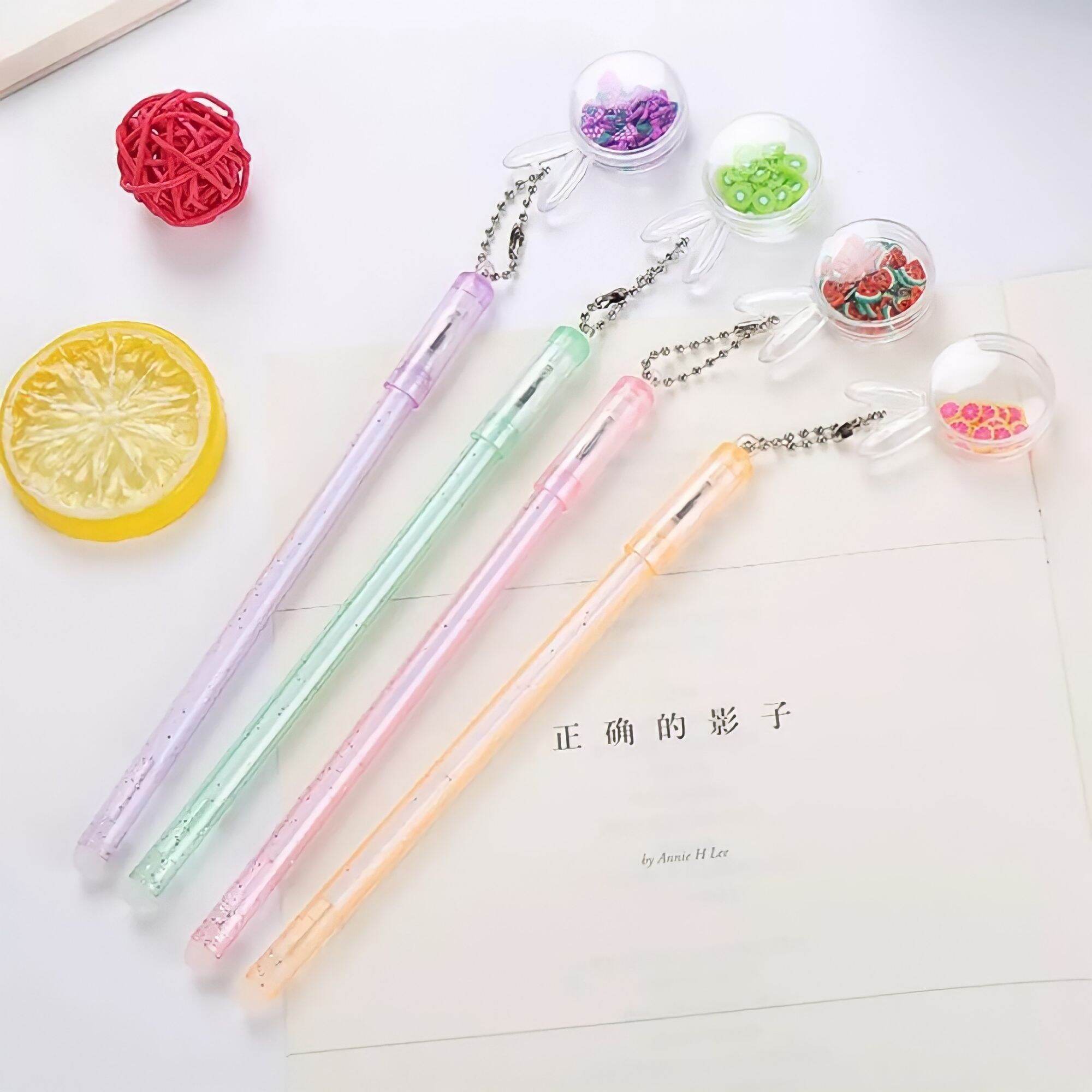 Bút gel mực đen thỏ xinh màu sắc dễ thương cute