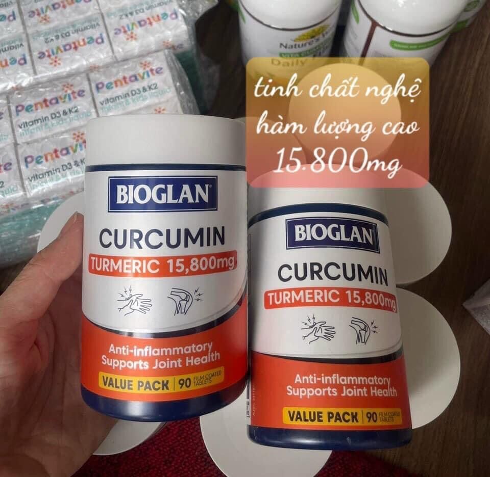 Tinh bột nghệ bioglan curcumin 15.800mg