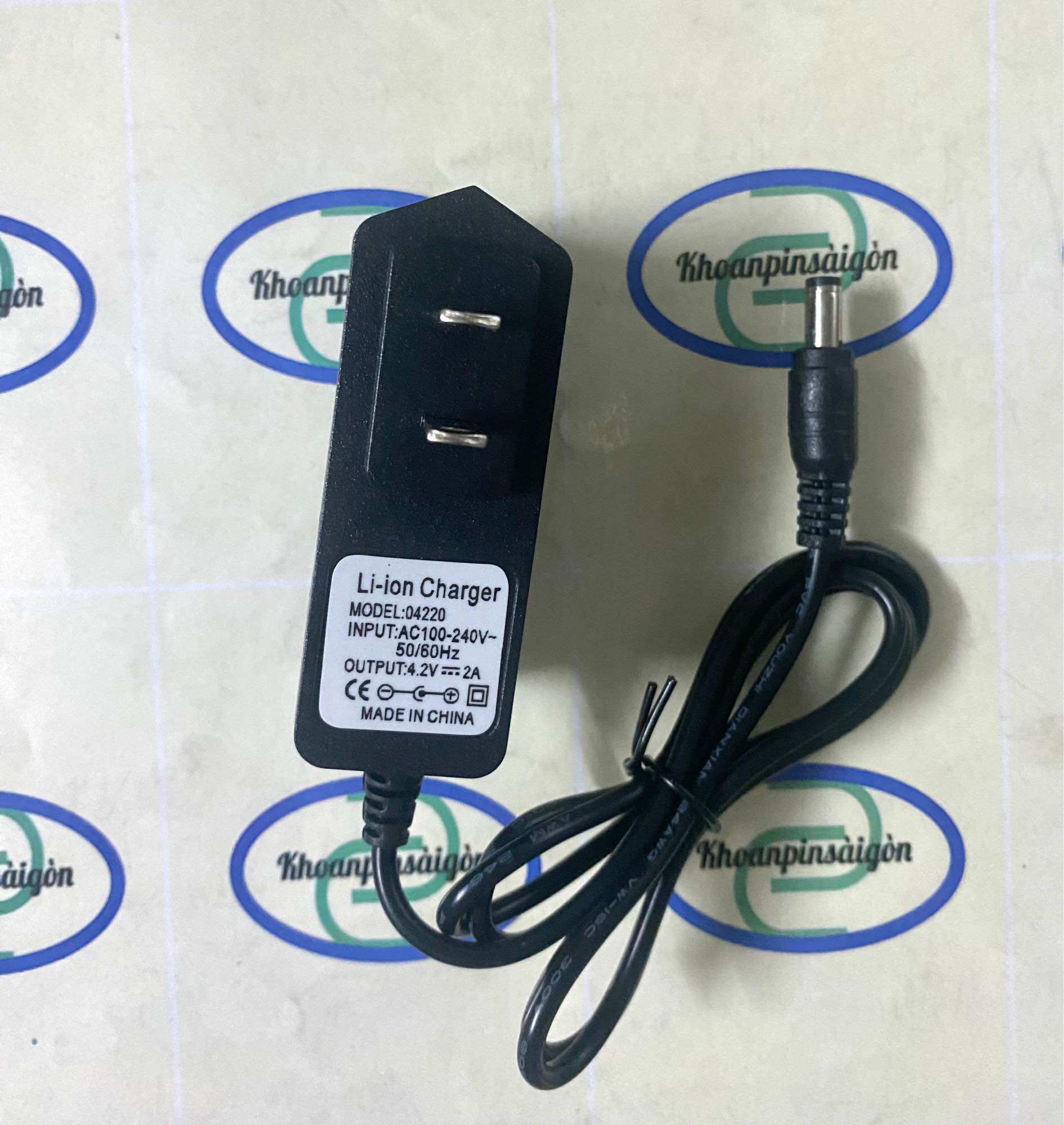 Sạc 1s pin liion 4.2vol 2a