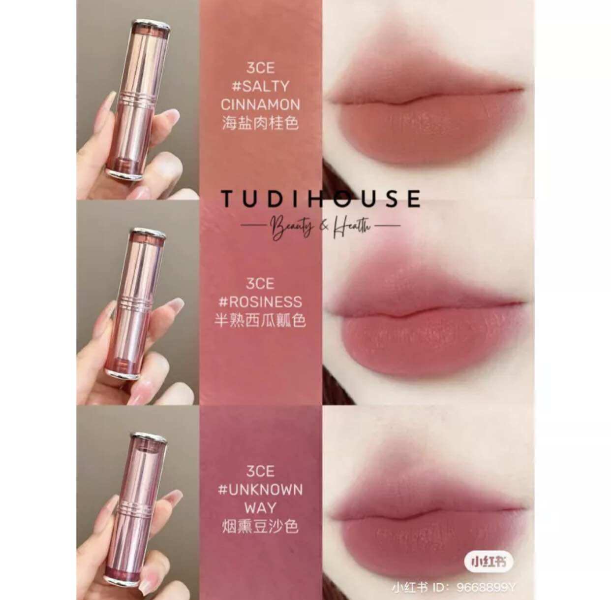 son thỏi 3CE Blur Matte Lipstick 4g