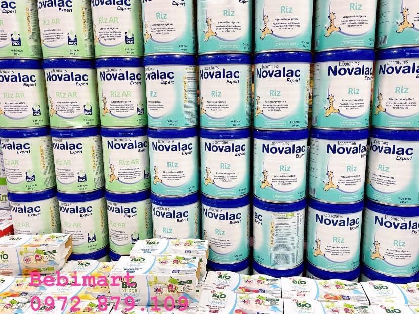Sữa Novalac Riz AR Pháp 800gr (dành cho bé dị ứng sữa bò)