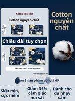 Kotex | Băng Vệ Sinh Chống Thấm Từ Bông Tự Nhiên Cao Cấp