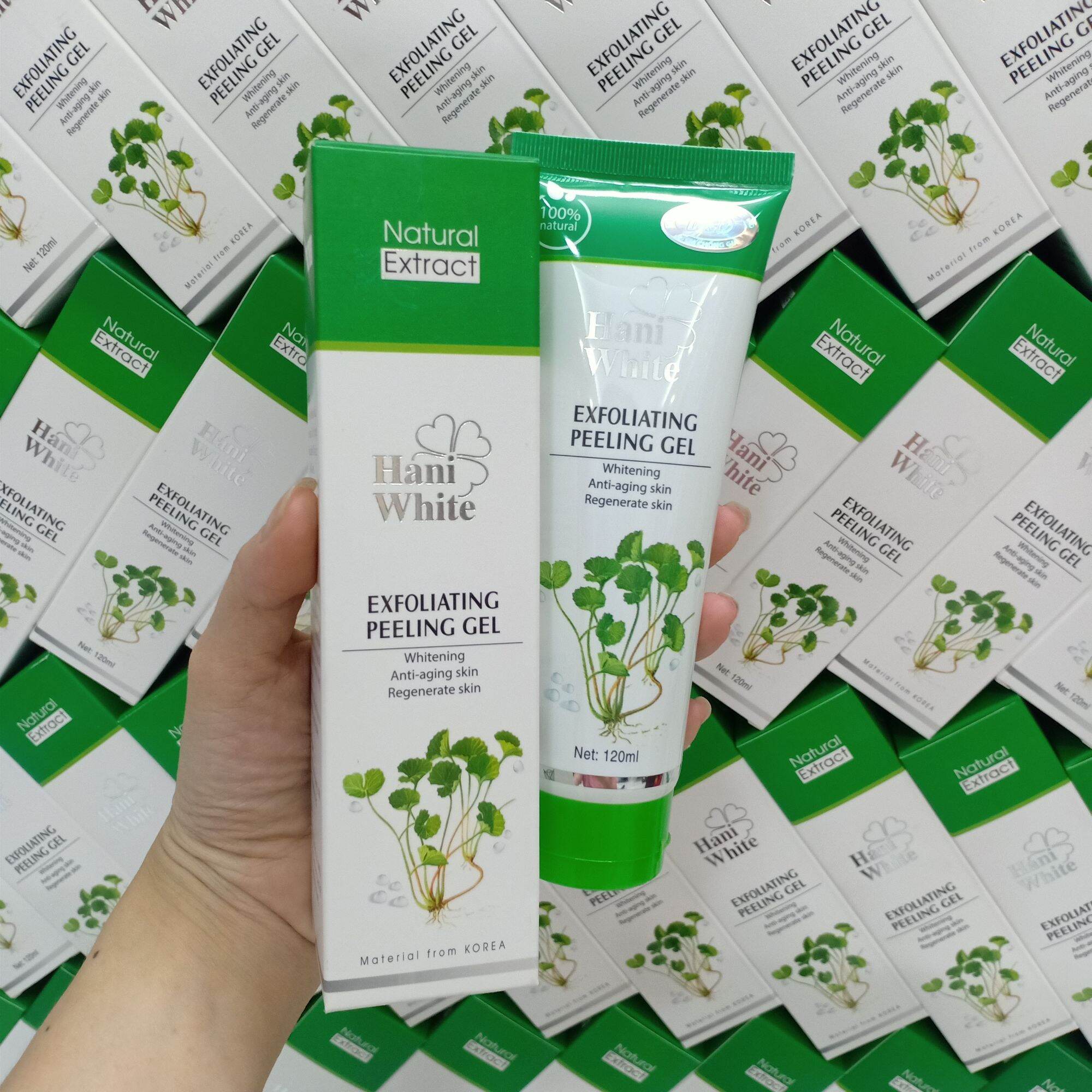 TẨY TẾ BÀO CHẾT RAU MÁ HANI WHITE