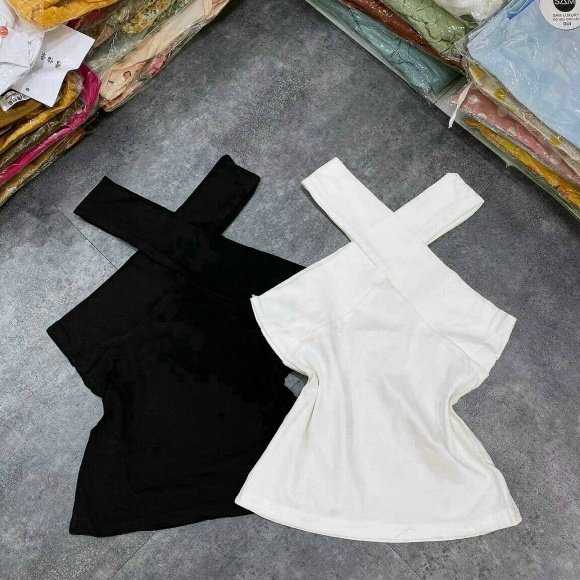 Áo yếm chéo cổ mc5 xinh đẹp